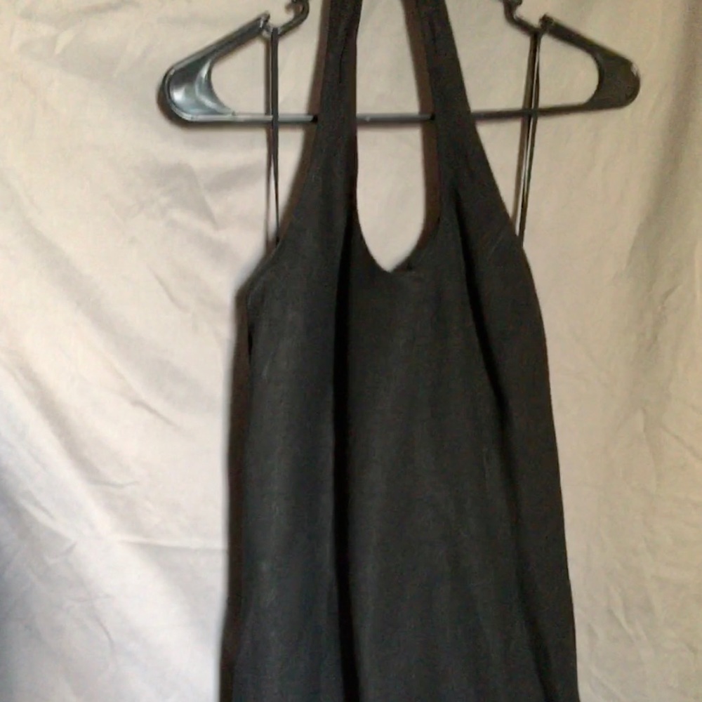 Midi Halter LBD w/ thigh split